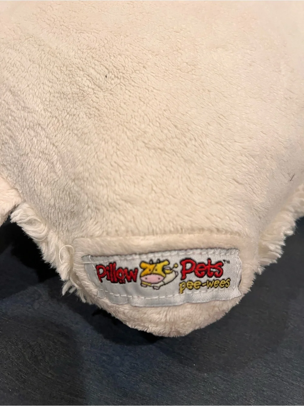 Willow Pets Pee-Wees Plush Black and White Cow Throw Pillow - Cozy Home Accent